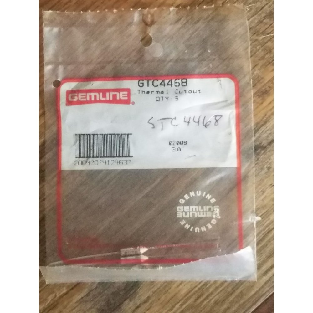 Package of 3 Fusable Link GTC4468 Gemline 468 Degrees New Sealed Furnace Heat